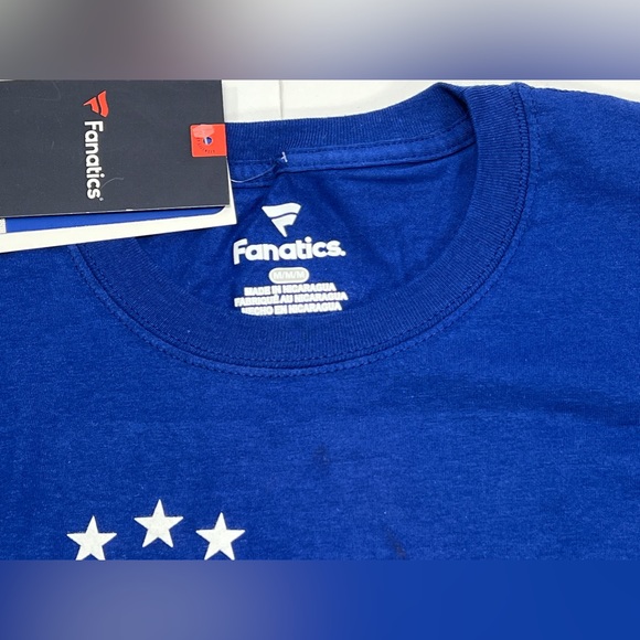 Joel Embiid Philadelphia 76ERS Mens Medium Blue Playmaker T Shirt NBA Playoffs - Picture 4 of 11